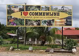 Welkomsbord in Meerzorg