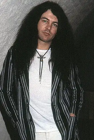 Ian Gillan, zanger en oprichter in 1983