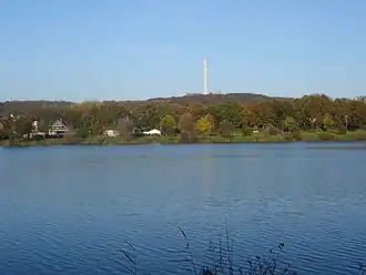 De 15 ha grote recreatieplas Aa-see