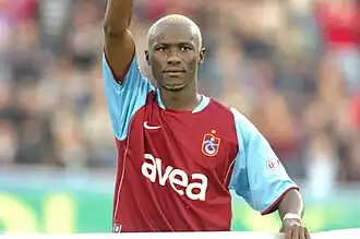 Yattara spelend voor Trabzonspor.