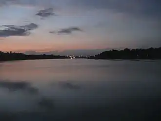 Avond op de Idroscalo