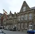 Vijf stadswoningen