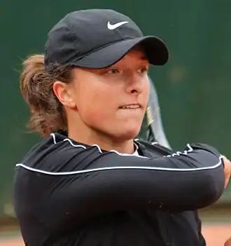 Winnares in het enkelspel, Iga Świątek