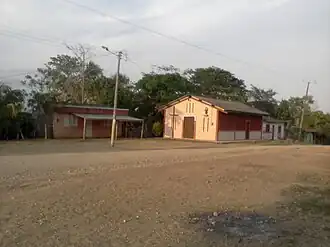 Kerk in het gehucht El Tomate