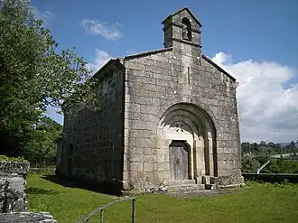 Kerk van São Cláudio in Nogueira
