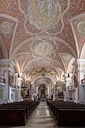 Interieur Maria-Verkondigingskerk, Mindelheim