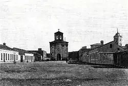 Kerk van la Purísima Concepción op het eiland Isabel II in 1893