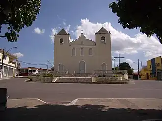 Katholieke kerk São Sebastião do Passé in de gelijknamige gemeente