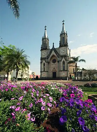 Katholieke kerk São Luiz Gonzaga in Xaxim