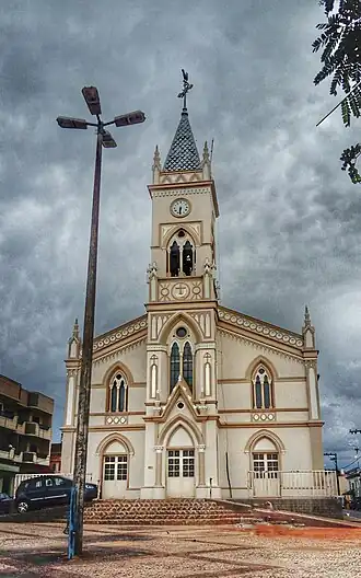 Katholieke kerk Nossa Senhora da Assunção in het centrum van Cabo Verde