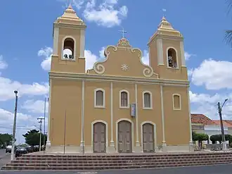 Katholieke kerk Nossa Senhora do Rosário in São João de Rio do Peixe