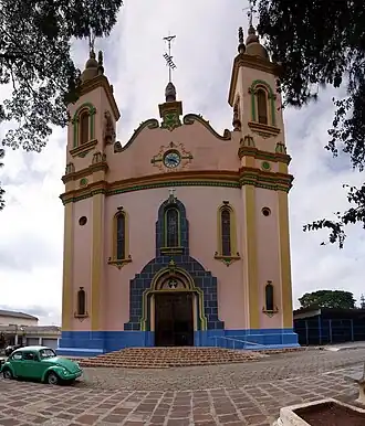 Katholieke kerk São Sebastião in Wenceslau Braz