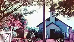 Gereformeerde kerk in de kolonie.