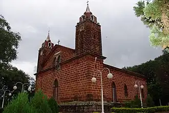 Katholieke kerk Santa Cruz in Timburi