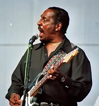 Ike Turner op het Long Beach Blues Festival (1997)