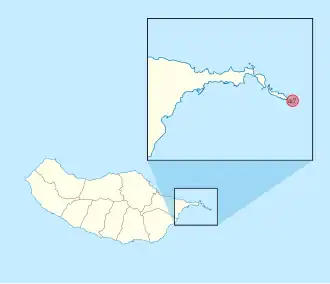 Kaart van Ilhéu do Farol