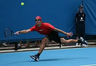 Bozoljac op het ATP-toernooi van Brisbane in 2009