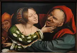 Ongelijke liefde, ca. 1525, National Gallery of Art, Washington D.C.