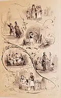 Illustratie bij Sinte-Klaas, oud- en nieuwjaar: vier vertellingen door J.J. Cremer. Arnhem: D.A. Thieme (1860)