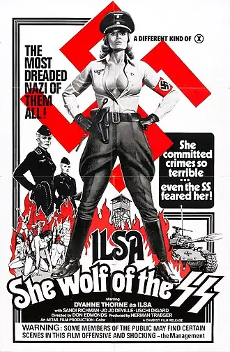 Filmposter van Ilsa, She Wolf of the SS
