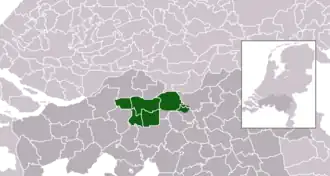 Kaart van Langstraat