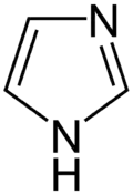 Structuurformule van imidazool
