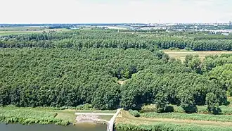 Mallebos vanuit de lucht