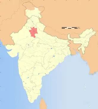 Kaart van National Capital Region