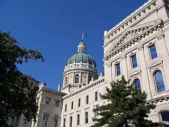 Het Indiana Statehouse
