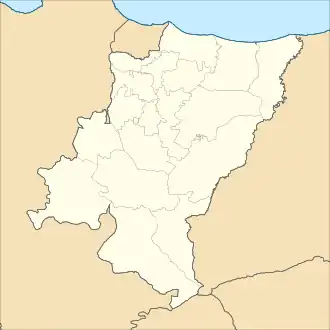 Kaart van Tegal Regentschap