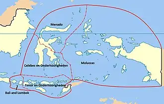 De regio Groote Oost van Nederlands-Indië 1938–1946
