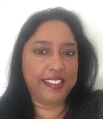 Indra Hu-Ramdas in 2017