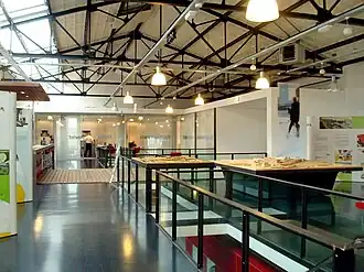 Infocentrum in vm. showroom