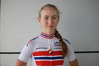 Gåskjenn in 2016 bij het WK voor junioren