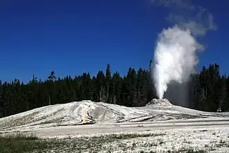 De eerste uitbarsting van een serie in 2008