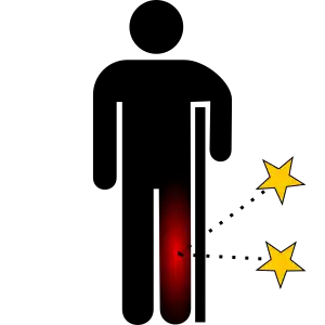 Voorstelling van pijn.