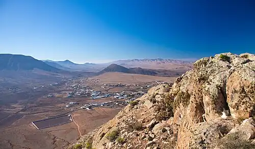 Binnenland van Fuerteventura.