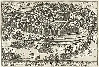 Inname van Aalst (Collectie: Rijksmuseum Amsterdam)