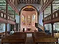 Interieur van dit kerkgebouw