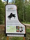 Informatiepaneel Steinway-Trail