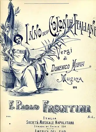 Inno delle Colonie Italiane (1902)