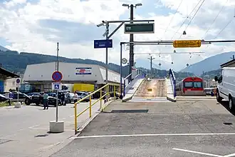 Oprijplaat in Innsbruck