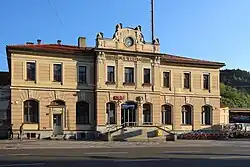 Gevel aan de straatzijde.