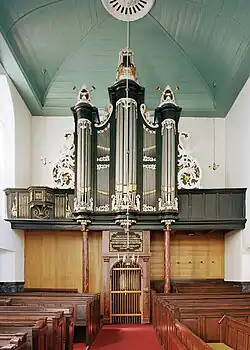 Orgel uit 1874, kerk van Scheemda