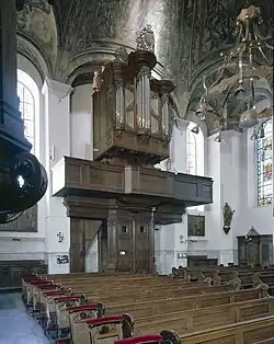 Van Deventer-orgel uit 1738 in de Sint-Luciakerk (Ravenstein), in 1834 en 1866 gewijzigd door Franciscus Cornelius Smits