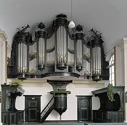 Lohman-orgel uit 1855 in de Doopsgezinde kerk te Sappemeer