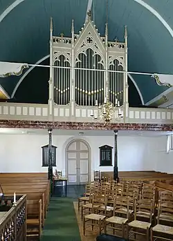 Interieur met orgel (2007)