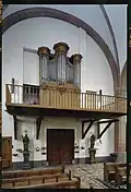 Interieur, aanzicht orgel