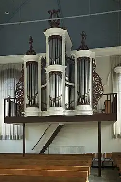 Interieur met orgel (2008)
