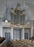 Flaes Brûnjes orgel in de Doopsgezinde kerk
